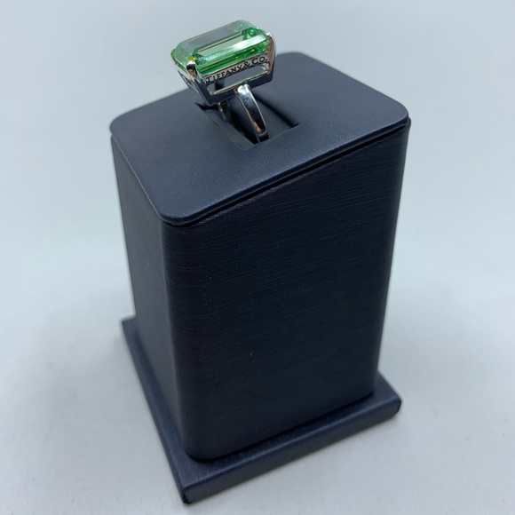TIFFANY & CO Sparklers Cocktail Green Quartz 925 - Picture 2 of 7